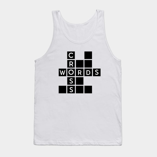 T Shirt Openings crossword clue black T-Shirt Tank Top by Shop Fiddly